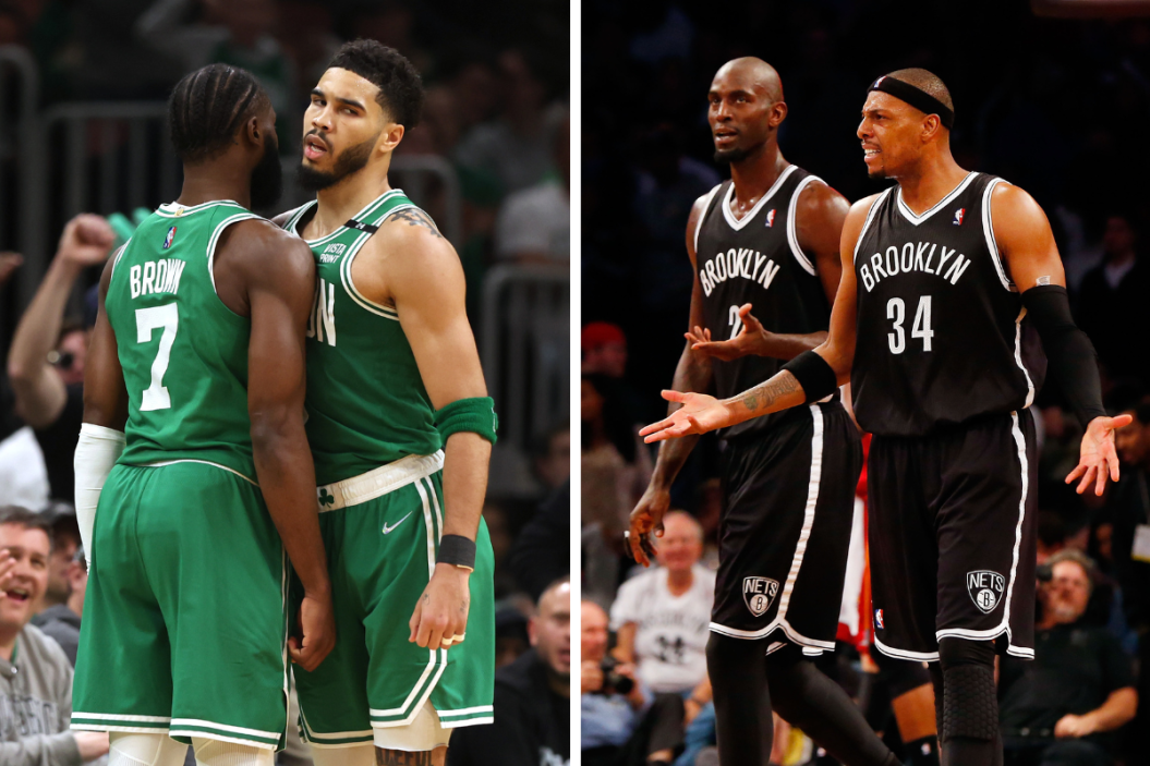 The Brooklyn Nets-Boston Celtics trade that sent aging stars Paul Pierce and Kevin Garnett change the trajectory of both teams for years.