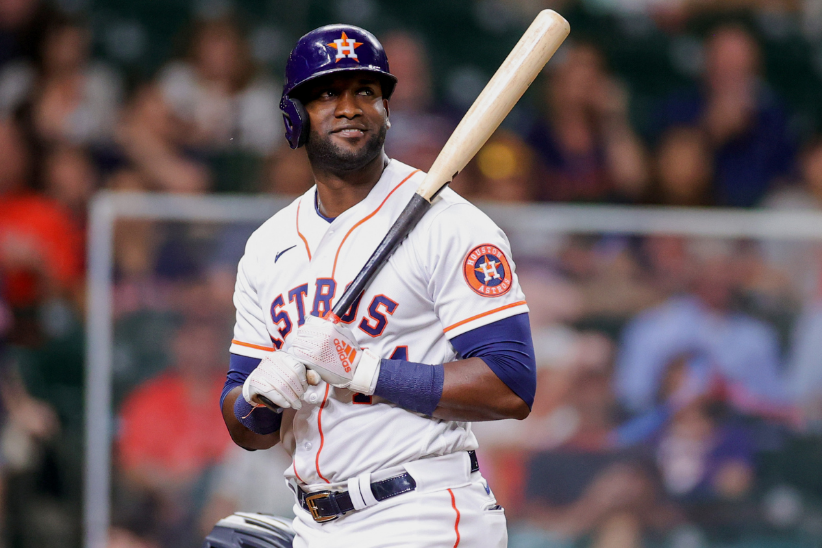 Yordan Alvarez's Teammates Show How Much They Love Him With Touching Moment  During His $115 Million Astros Contract Day