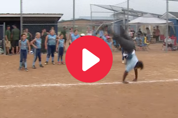 This “Backflipping Umpire” is a Home Run, and Softball Players Love Him