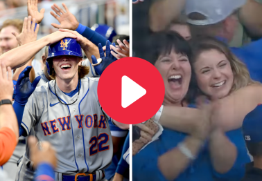 Mets Prospect Brett Baty Homers in First MLB At-Bat, Family's Reaction is Everything