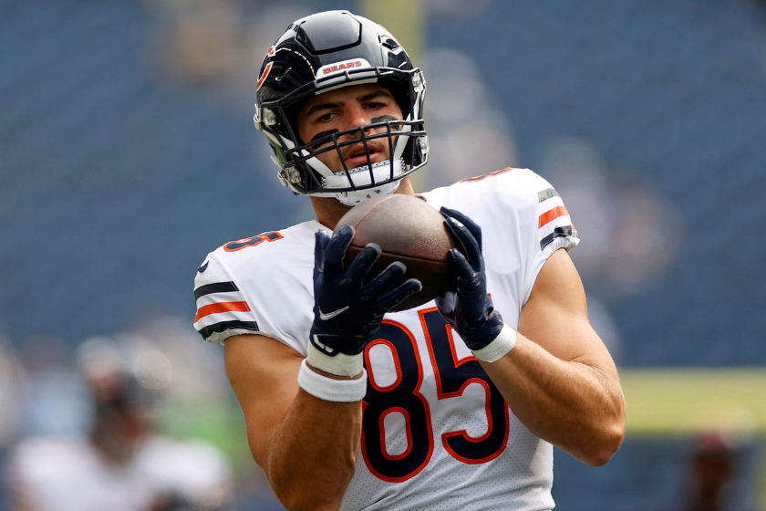 Cole Kmet fantasy football updates: Bears TE up to two TDs in Week