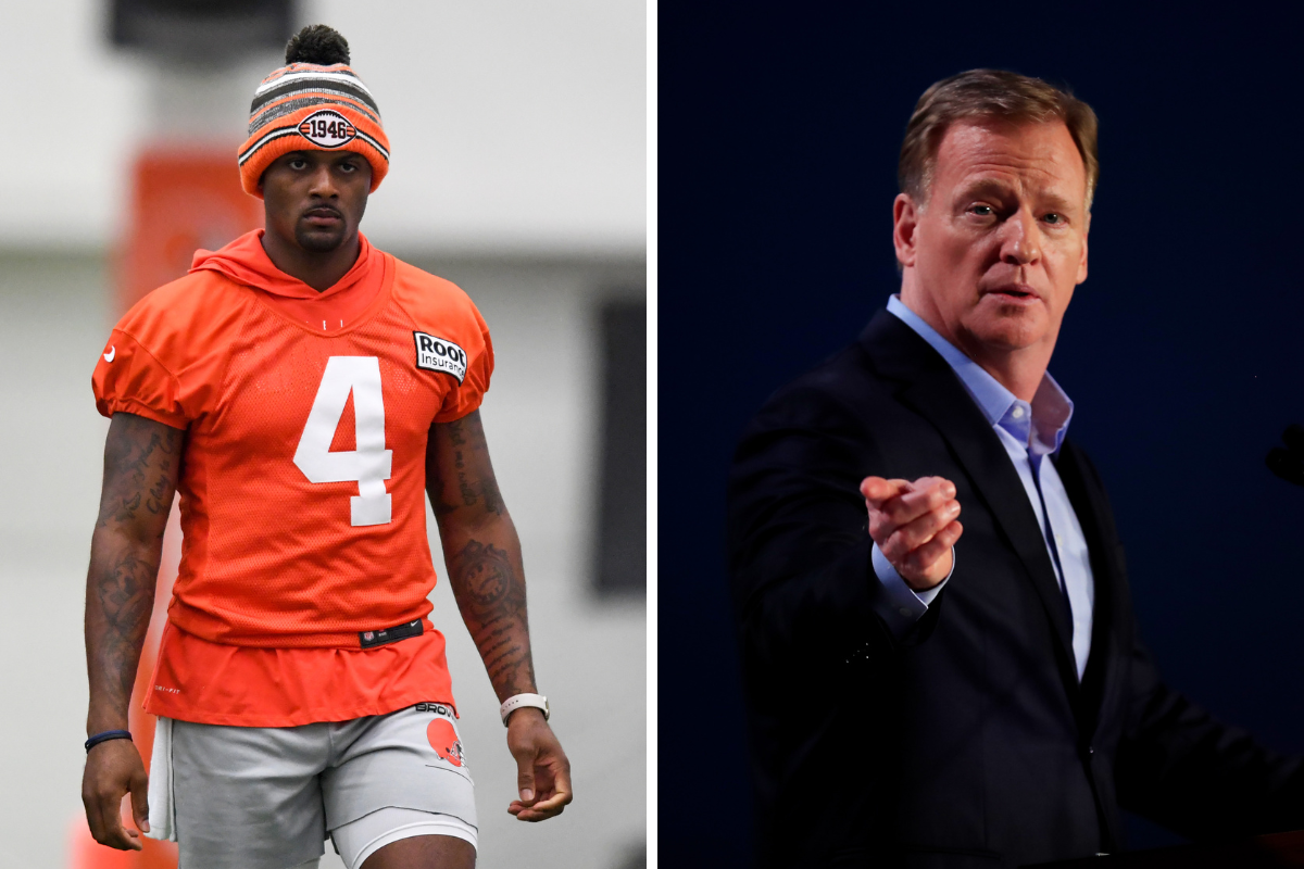 Deshaun Watson was suspended for six games, but Roger Goodell could make that longer.
