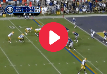 Jacob Hester's 4th-Down Run vs. Florida in 2007 is What Champions are Made Of