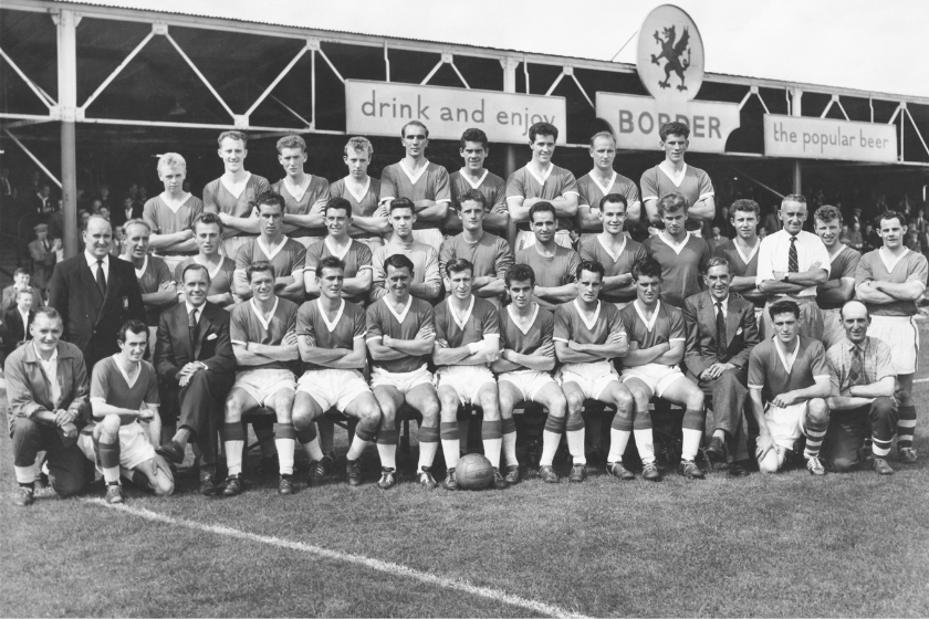 The 1959-60 Wrexham FC team