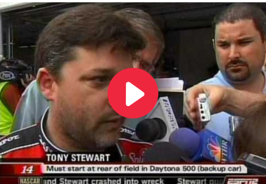 Tony Stewart's Beef With Goodyear Was the Biggest NASCAR Feud of 2008