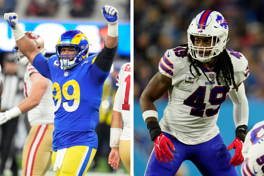 Aaron Donald and Tremaine Edmunds are the leaders of their respective defenses.