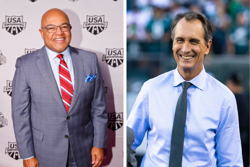 Mike Tirico and Cris Collinsworth will be in the booth for Sunday Night Football on NBC in 2022.
