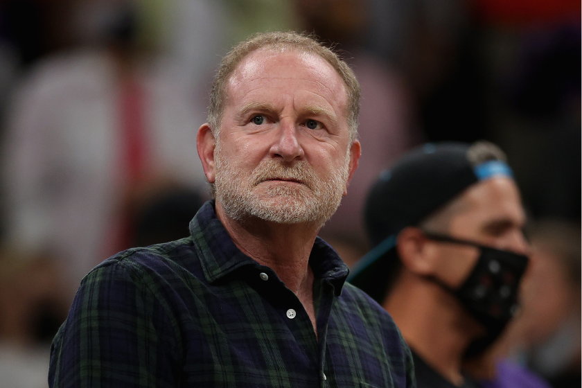 Phoenix Suns and Mercury owner Robert Sarver attends Game Two of the 2021 WNBA Finals at Footprint Center