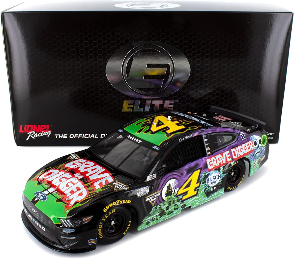 lionel racing kevin harvick 2021 grave digger diecast car