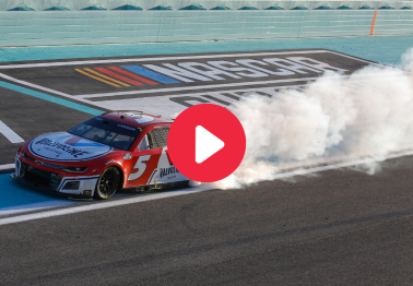 Kyle Larson May Have Ripped the Best Burnout of the Year, According to Dale Earnhardt Jr.