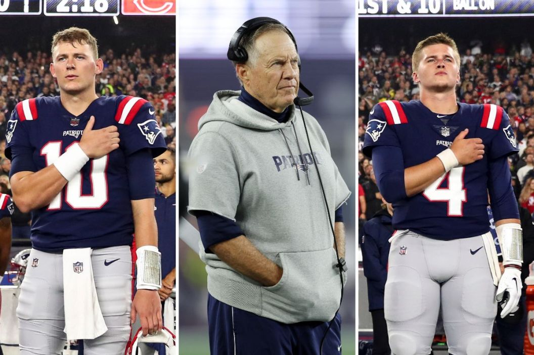 The New England Patriots don't have a Quarterback controversy. Their real issue is with their coaching and poor playbook and man management.