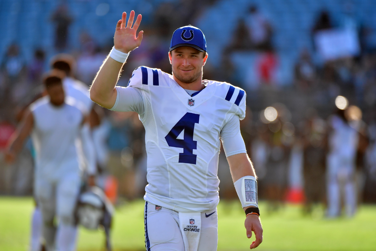 Frank Reich names Sam Ehlinger as Colts' starting quarterback for