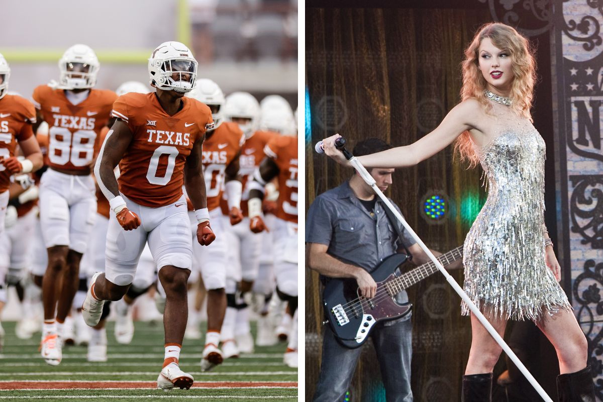 UT Swift: The Longhorns are a Juggernaut After Taylor Swift Releases an  Album - FanBuzz