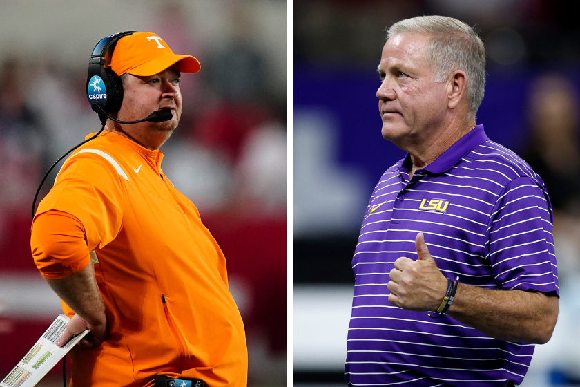 Tennessee and LSU will face off in Baton Rouge in Week 5.