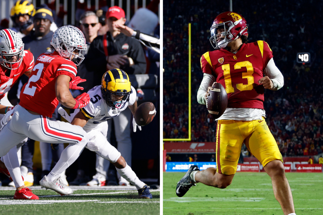 The last CFP rankings before Selection Sunday have arrived. Ohio State is out and USC is in.