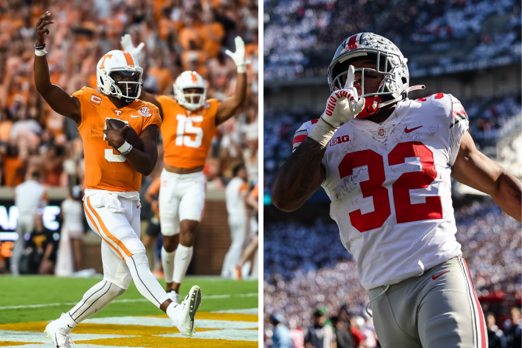 The CFP Poll finally puts Tennessee and Ohio State above Georgia, where they belong.
