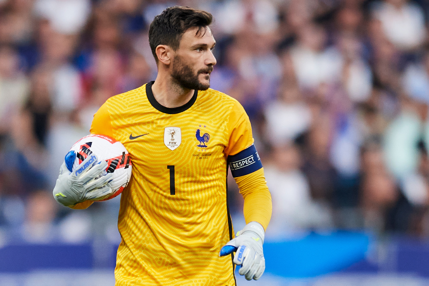 Hugo Lloris (Tottenham Hotspur) of France with the ball during the UEFA Nations League League A Group 1 match between France and Denmark
