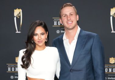 Jared Goff's Fiancée Is a Swimsuit Model Whose Brother Played in the NHL