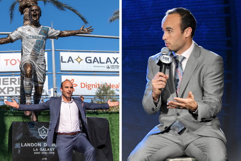 Landon Donovan's life after soccer has taken many turns, but he's remained in the spotlight. 