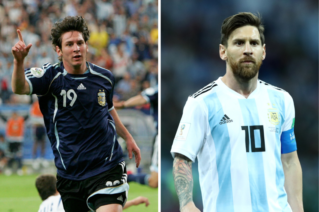 Lionel Messi, Argentina's top striker, has had many incredible moments on the world cup.