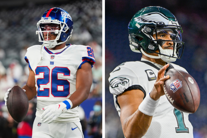 Saquon Barkley and Jalen Hurts have been key in keeping their teams in the tough NFC East playoff picture.