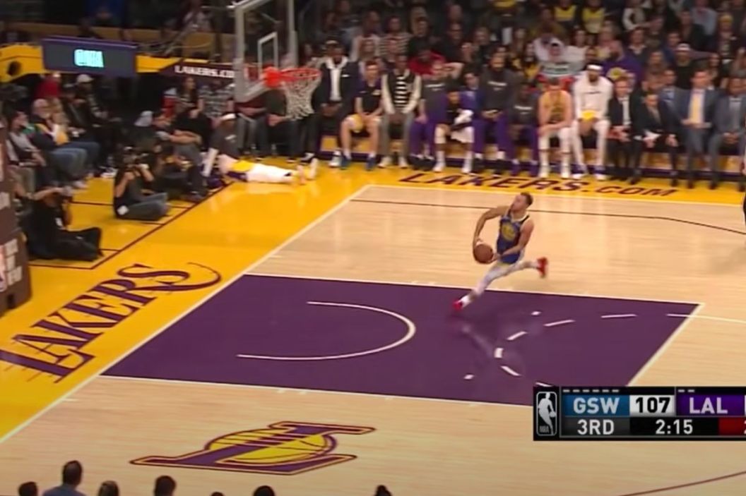 Steph Curry's worst 10 seconds of his career.