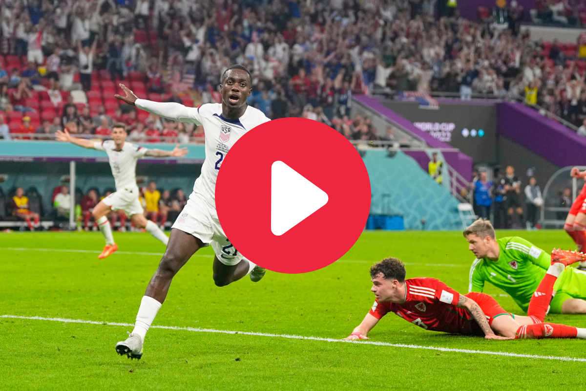 Tim Weah Opens World Cup Campaign with a Goal Against Wales - FanBuzz