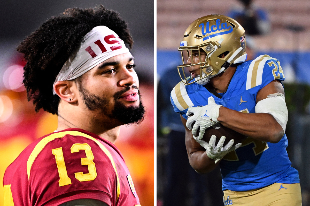 The crosstwon rivalry game of USC-UCLA takes centerstage in the penultimate week of the college football season.