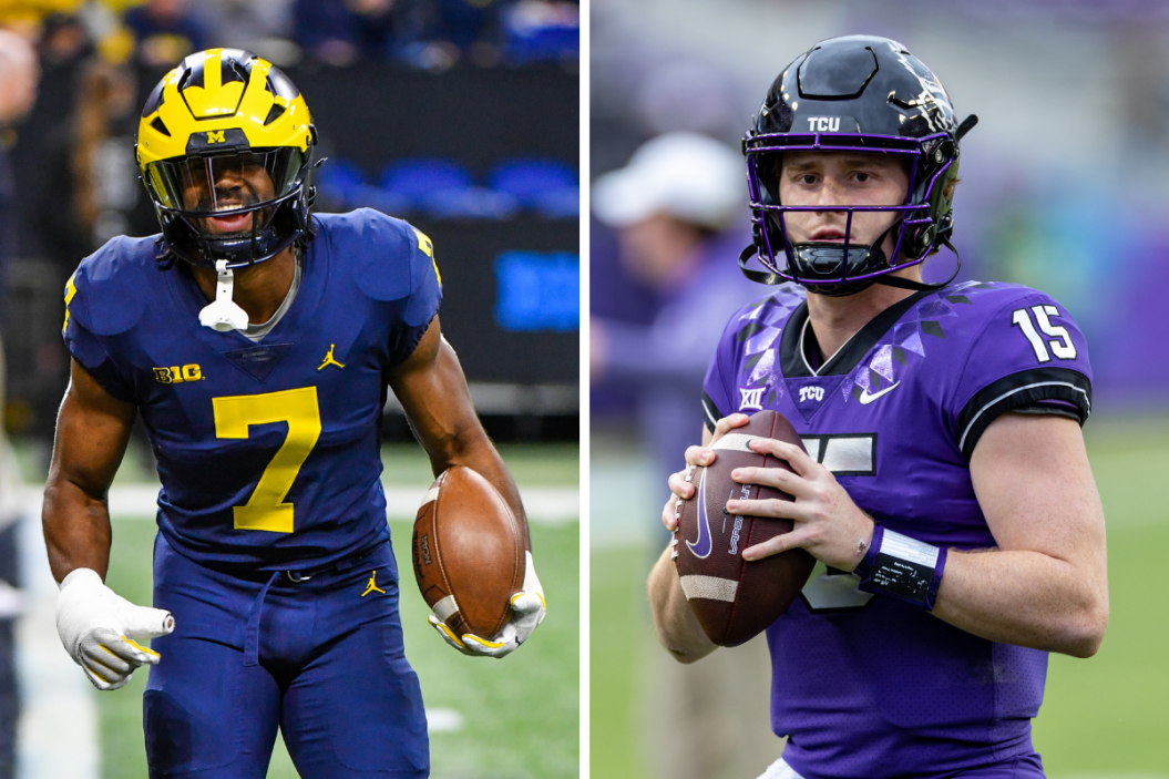 The 2022 Vrbo Fiesta Bowl featured two teams of destiny: Jim Harbaugh's Michigan Wolverines and the TCU Horned Frogs. We can't wait.