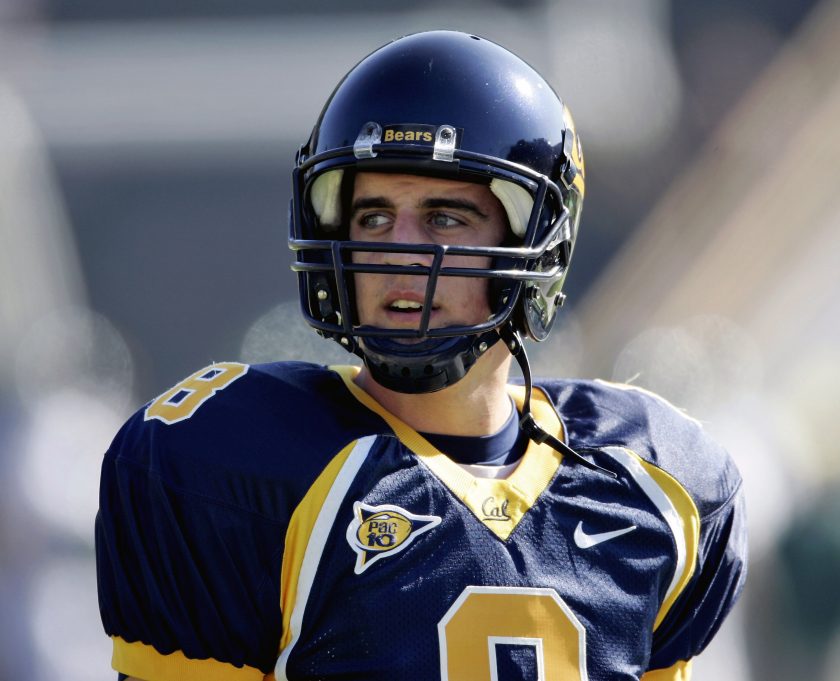Aaron Rodgers at Cal.