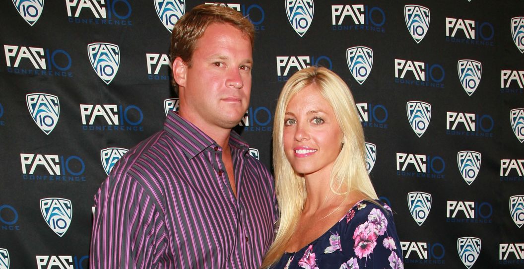 Lane Kiffin and his ex-wife Layla.