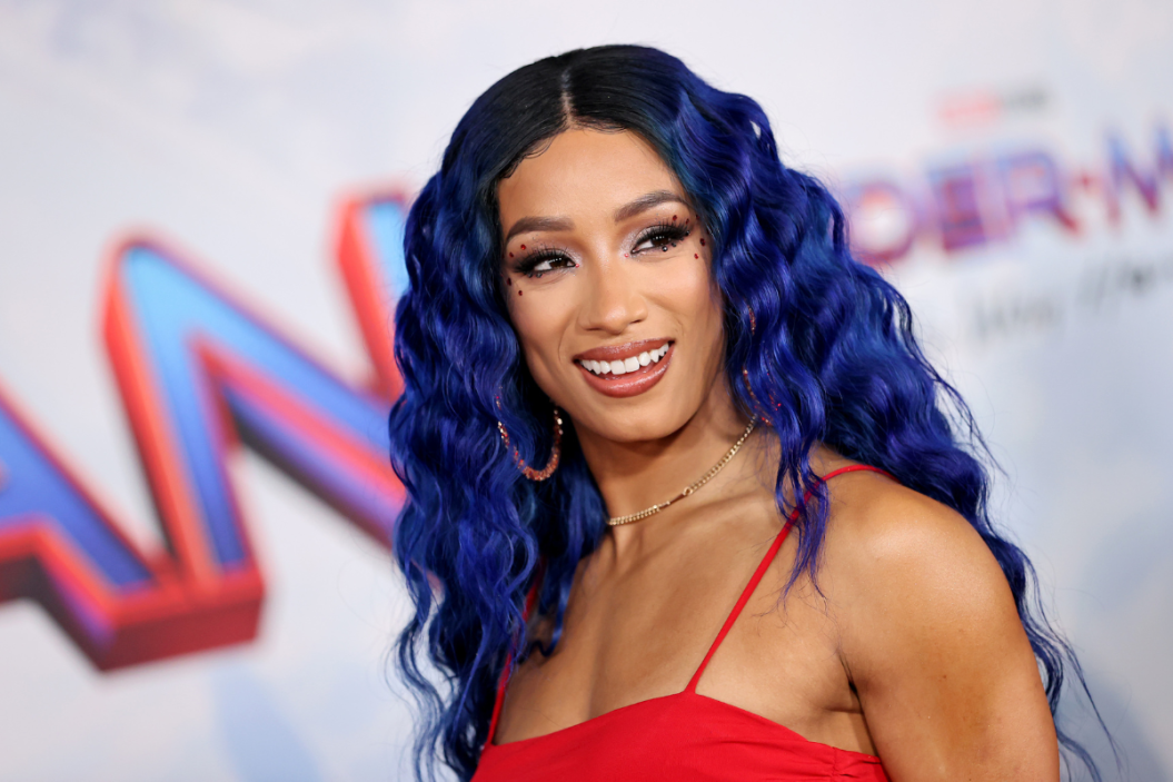 Sasha Banks attends Sony Pictures' "Spider-Man: No Way Home" Los Angeles Premiere