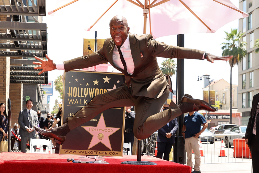  Terry Crews attends the Hollywood Walk of Fame Star Ceremony for Terry Crews on his birthday