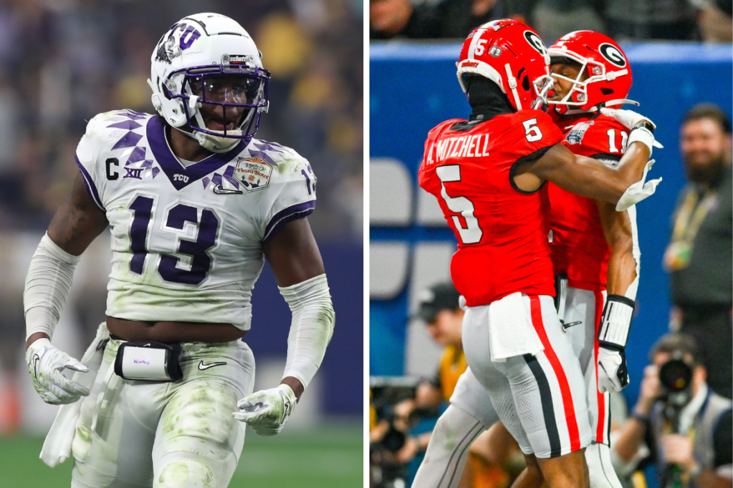 The TCU Horned Frongs, led by Dee Winters, take on the high-powered Georgia Bulldogs offense in the 2023 National Championship game.