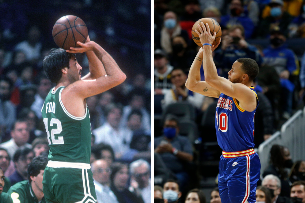 The first three point shot in NBA History came from an unlikely source. Chris Ford, a Celtics teammate of Larry Bird, was that history-maker.