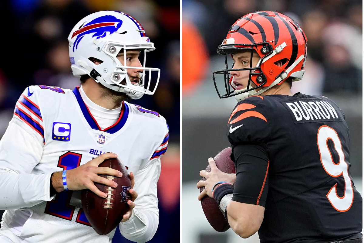 Josh Allen and Joe Burrow will face-off in the AFC Divisional Round as they attempt to bring Super Bowls home to their franchises.