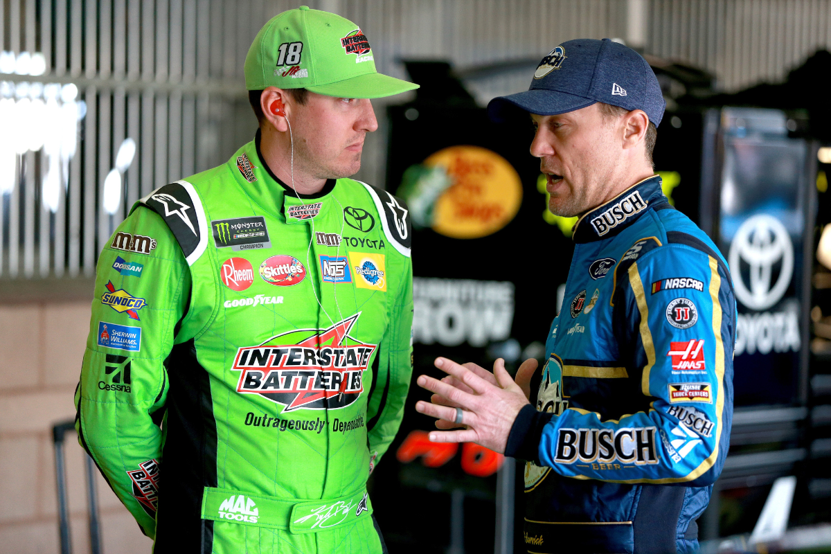 Kevin Harvick Once Put Kyle Busch in His Place Over Young Driver Comments