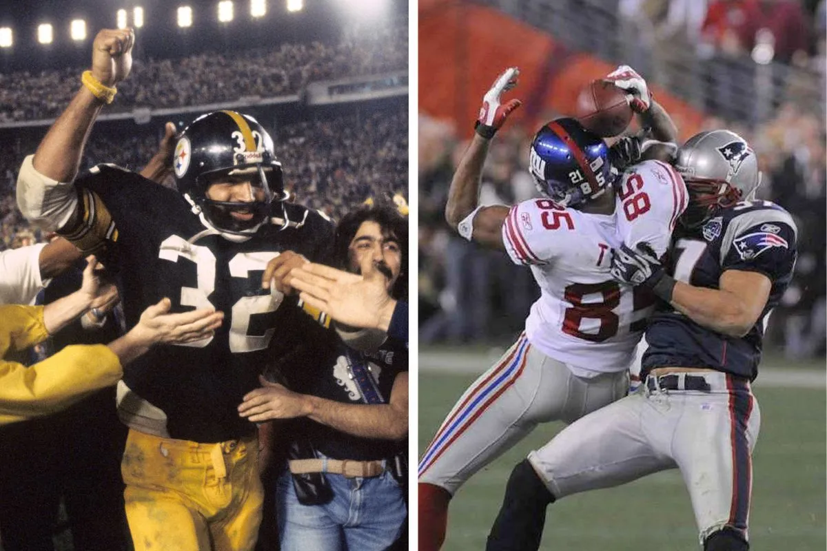 David Tyree helmet catch vs. Patriots in Super Bowl 42 - Sports Illustrated