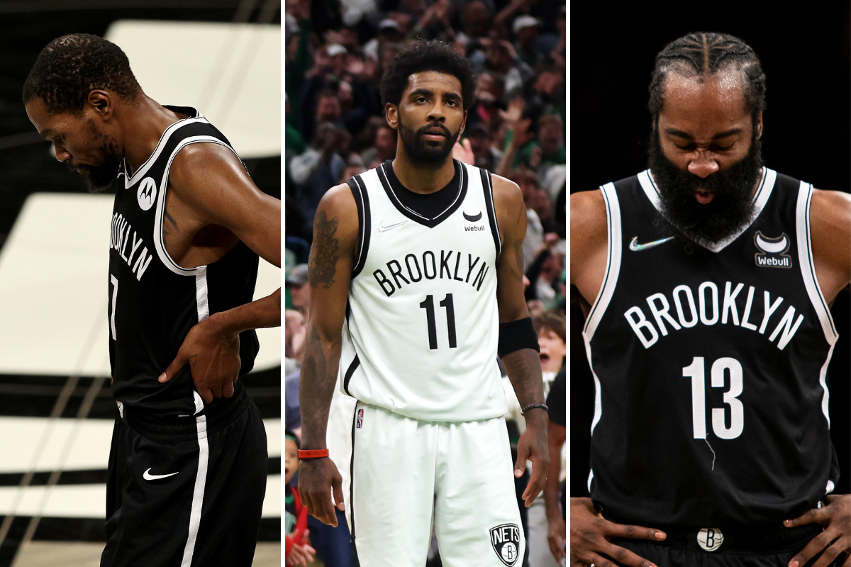 Harden debuts with triple-double, Durant scores 42, Nets win