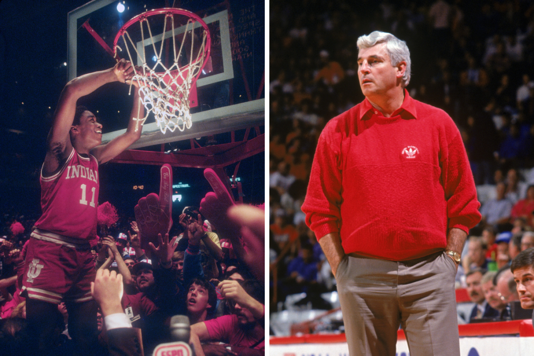 The Indiana Hoosiers All-Time Starting Five is constructed with Big Ten legends and led by controversial head basketball coach Bobby Knight.