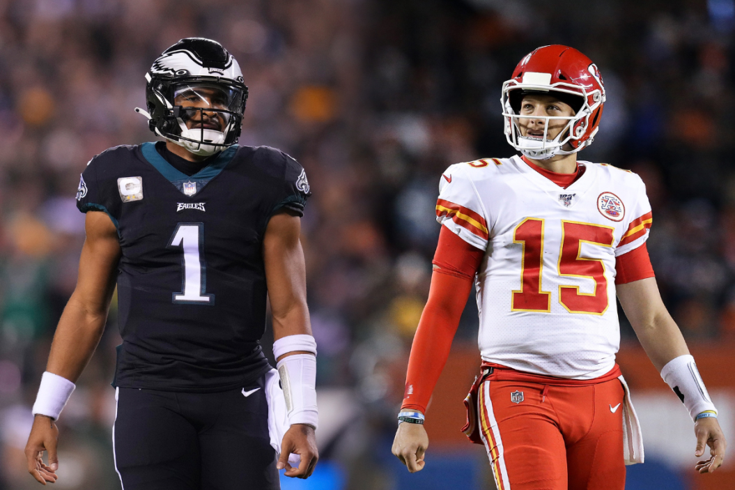 Jalen Hurts and Patrick Mahomes will face-off against each other in Super Bowl LVII, becoming the first time two black quarterbacks started in a Super Bowl.