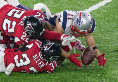 Julian Edelman's Insane Catch Kept the Greatest Super Bowl Comeback Alive