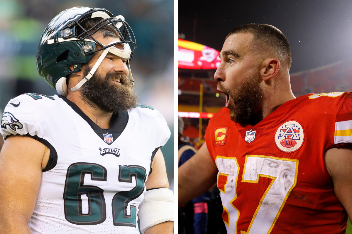 Kelce tops big brother on Super Bowl stage