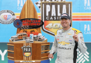 With His Win at Fontana, Kyle Busch Surpassed Richard Petty