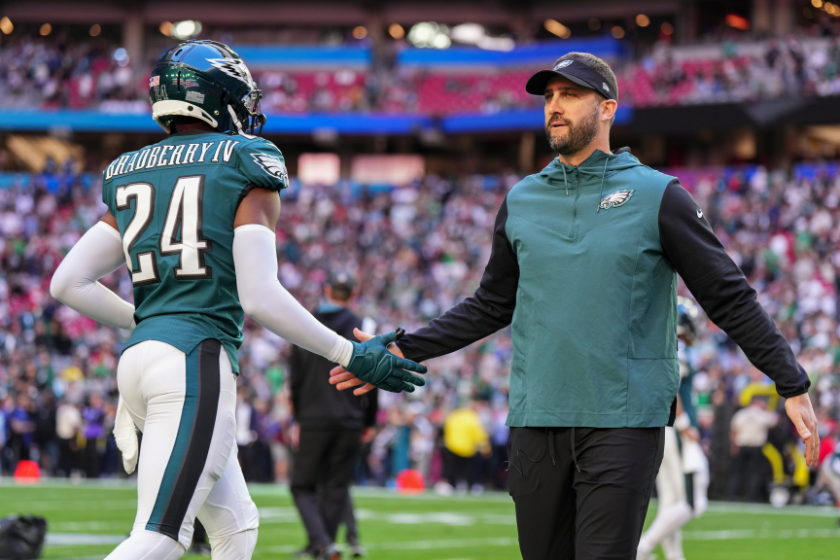 Nick Sirianni Talks Trash On The Field Before Eagles Vs 49ers