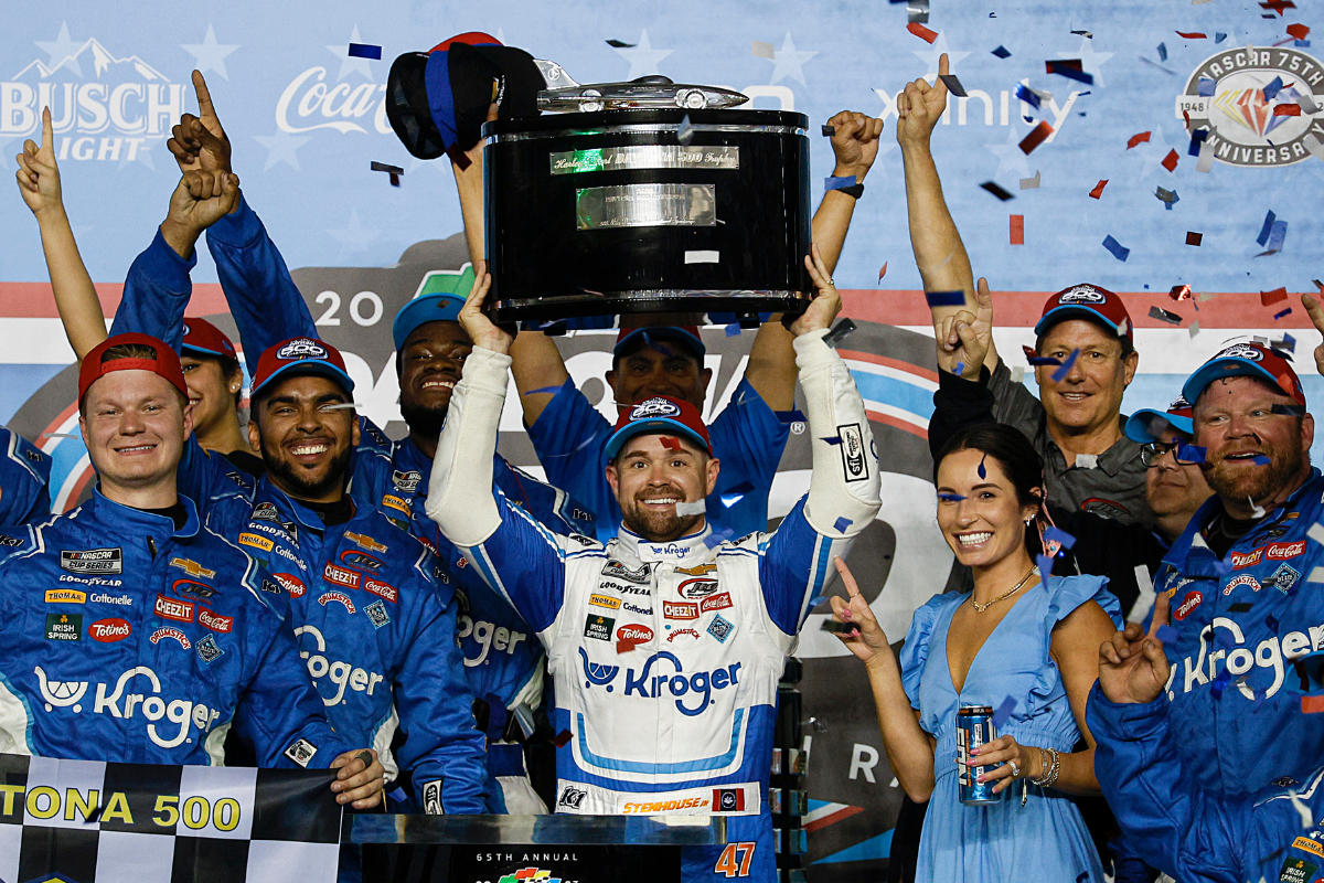 Ricky Stenhouse Jr. Wins Daytona 500 Following Late-Race Wreck