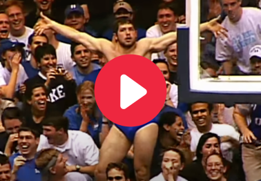 Two Decades Later, the Legend of Duke's 'Speedo Guy' Lives On