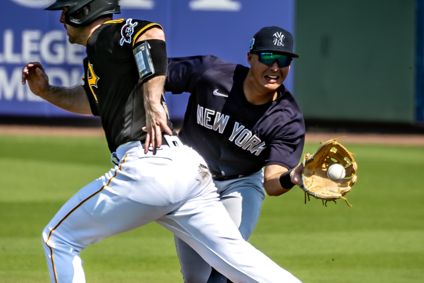 Anthony Volpe, former Delbarton star, is at Yankees spring training