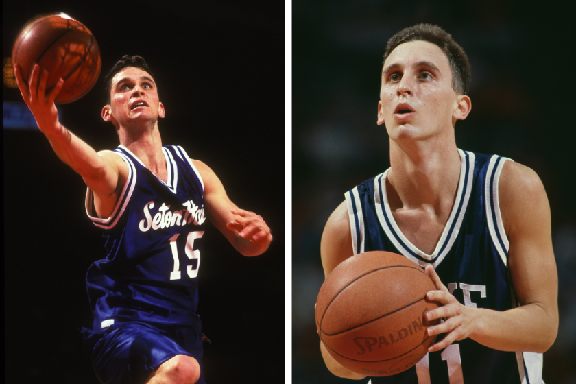 Danny Hurley and Bobby Hurley began their basketball careers in college, Bobby with Duke and Danny at Seton Hall. 
