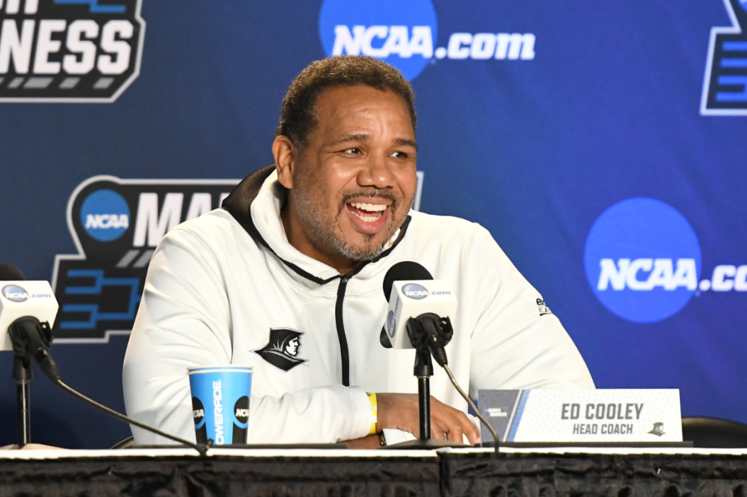 It's official. The Georgetown Hoyas have hired former Providence Friars coach Ed Cooley to lead them into a new era of Hoya Paranoia.